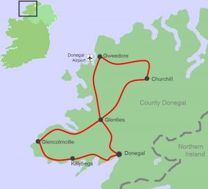 Highlights of the Highlands self guided bike tour Ireland.