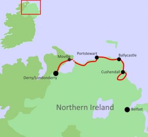 Northern Ireland Cycling Holiday, The Causeway Coast