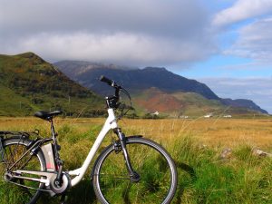Cycling in Ireland with and E-bike