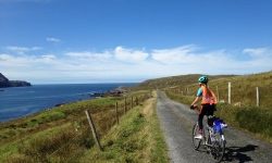 Cycling to Loughros Point, Donegal
