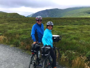 Bike tour taking in Glenveagh National Park provided by Ireland by Bike Hiking and Biking Company based in Donegal Ireland.