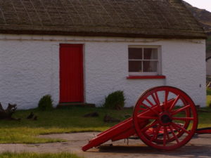 Folk Village Glencolmcille on Treasures of Coast and History Bike Tour Route