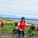 cycling along Donegal Bay Ireland