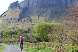 Marie Cycling at Eagles Rock