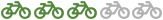 3 bikes tour rating graphic