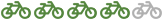4 bikes difficulty logo
