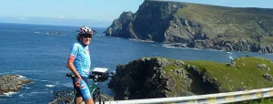 Bike Tour at Glen Head Donegal Ireland
